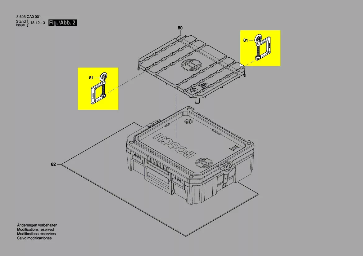 Serre-joint pour table de travail SystemBox